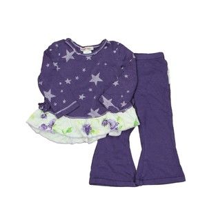 Baby Nay Girls Purple | Stars Apparel Sets size: 12 Months